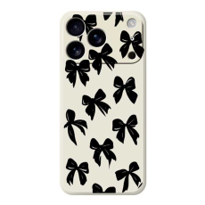 A-One Brand - iPhone 17 Pro Max Mobilskal Bow Pattern Printing Straight