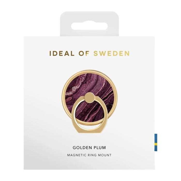 iDeal of Sweden - iDeal of Sweden Magnetisk Ringhållare - Golden Plum