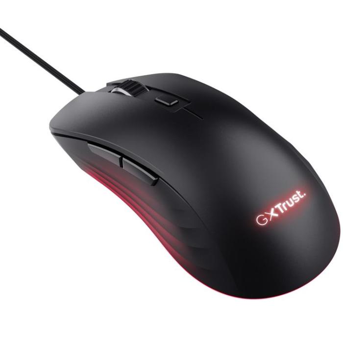Trust - TRUST Gamingmus Ybar+ GXT 924 - Svart