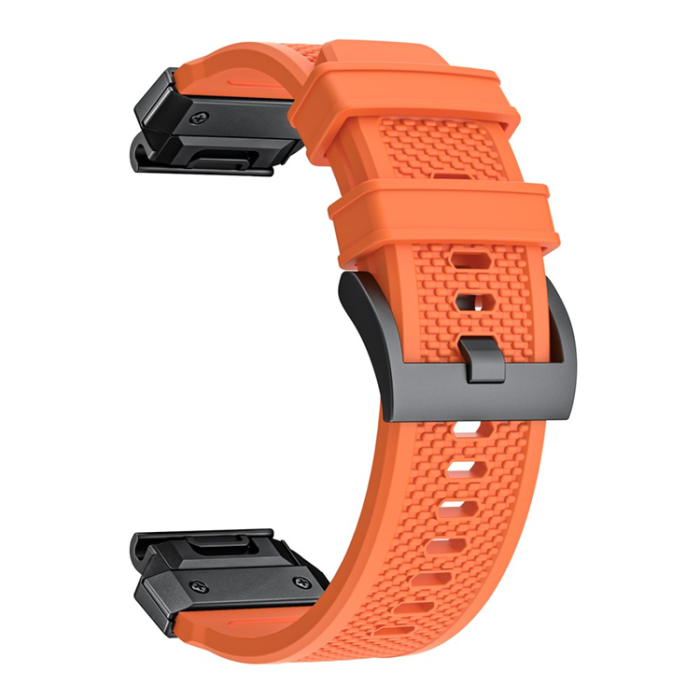 A-One Brand - Garmin Fenix 8 (47mm) Armband Silikon - Orange