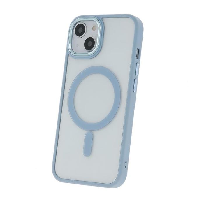 OEM - iPhone 16 Pro Max Mobilskal MagSafe Satin Clear - Blå