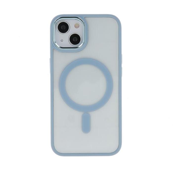 OEM - iPhone 16 Pro Max Mobilskal MagSafe Satin Clear - Blå