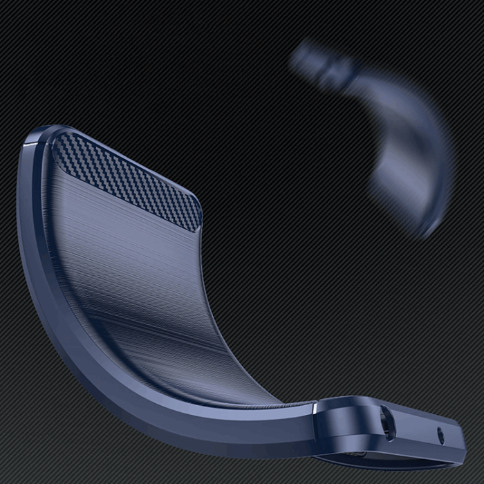 OEM - Galaxy A56/A36 Mobilskal Carbon Flexible - Blå