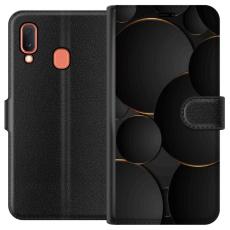 iSecrets - Plånboksfodral till Samsung Galaxy A20e med Lyxig Cirklar