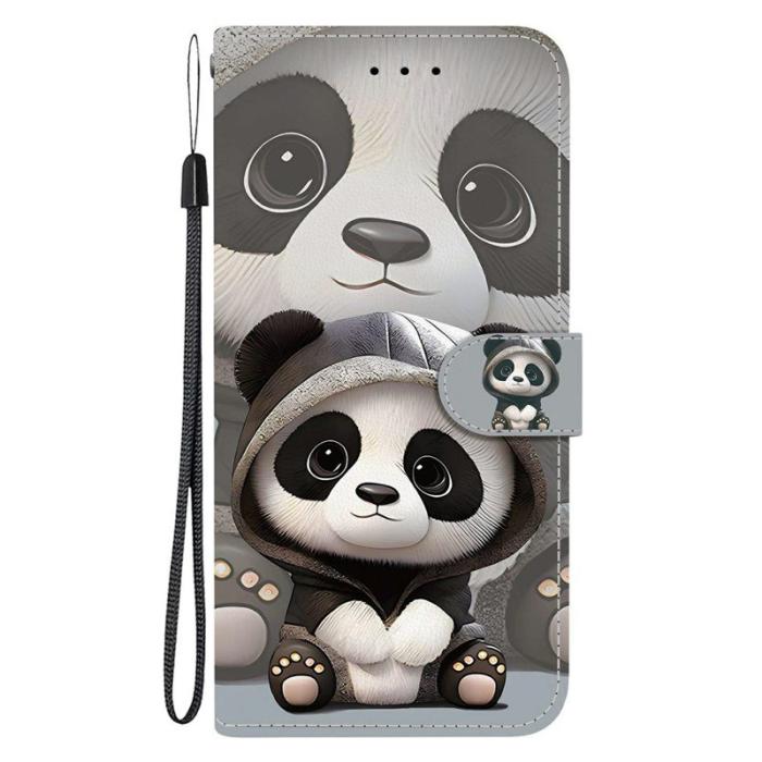OEM - Samsung Galaxy S26 / S26 Pro Fodral Mönstertryck Konstläder - Panda