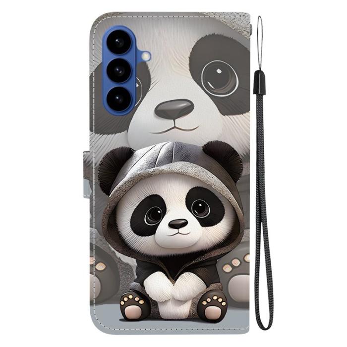 OEM - Samsung Galaxy S26 / S26 Pro Fodral Mönstertryck Konstläder - Panda