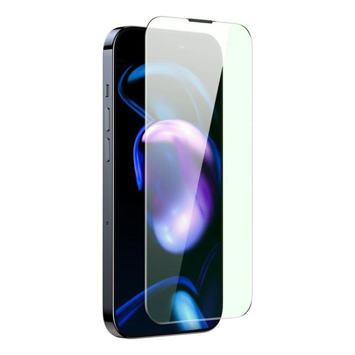 BASEUS - Baseus iPhone 14 Pro Härdat Glas Skärmskydd