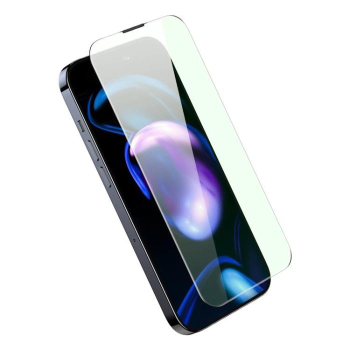 BASEUS - Baseus iPhone 14 Pro Härdat Glas Skärmskydd