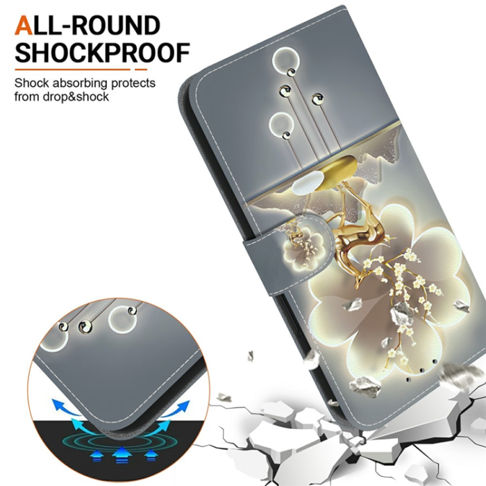 A-One Brand - Sony Xperia 1 VII Plånboksfodral med Lanyard Printing - Sika Deer