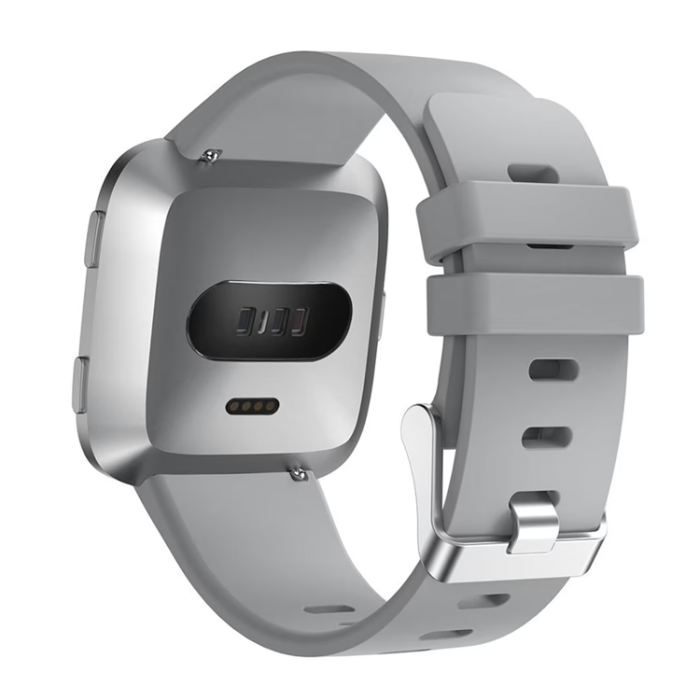 A-One Brand - FitBit Versa 2/Versa Armband Silikon - Grå
