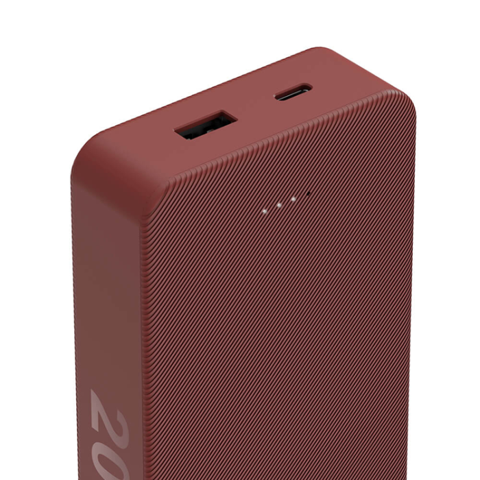 Hama - HAMA Powerbank 20000mAh USB-C+USB-A - Röd