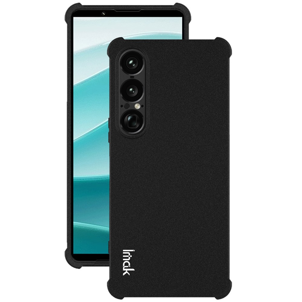 IMAK Sony Xperia 1 VII Mobilskal Airbag Shockproof TPU - Svart | 2353 | AlltMobil