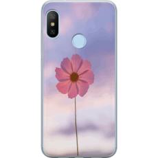 Gustaf - Mobilskal till Xiaomi Mi A2 Lite med Rosa blomma