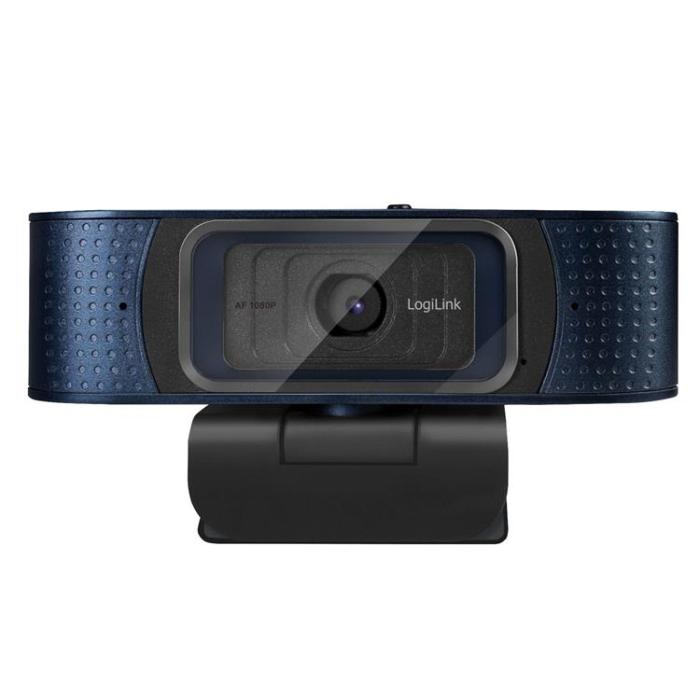 LogiLink - LOGILINK Webbkamera Pro 1080p 80° Autofokus 2x Mic