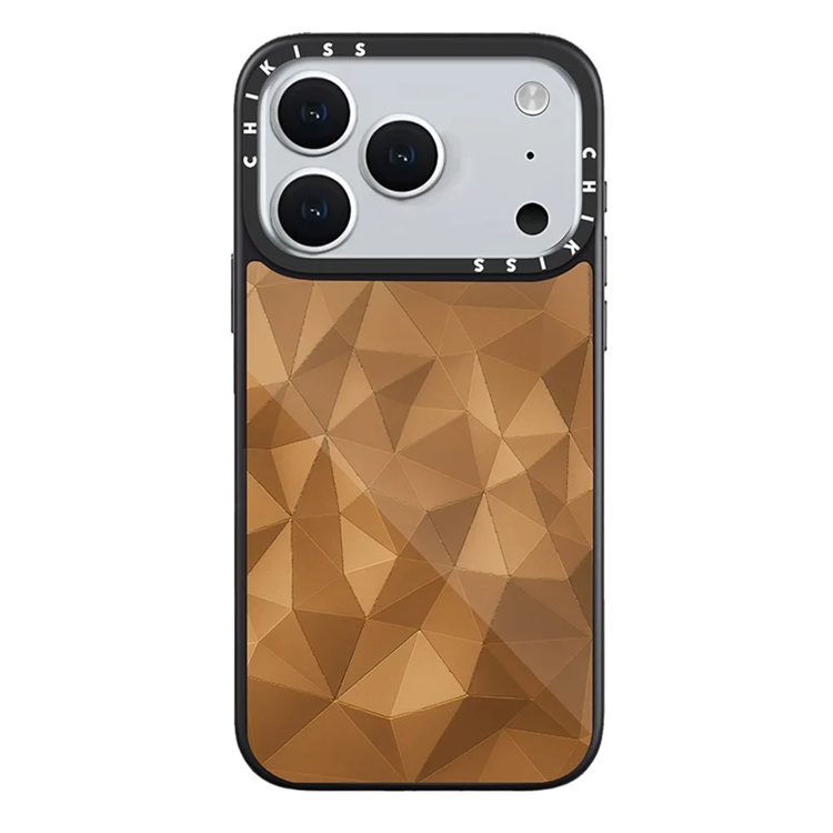 iPhone 17 Pro Mobilskal MagSafe Aluminium Silikon (Style N) | 2353 | AlltMobil