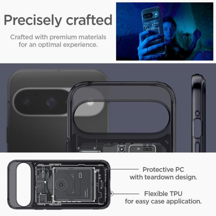 UTGATT - Spigen Google Pixel 9/9 Pro Mobilskal Ultra Hybrid Zero One