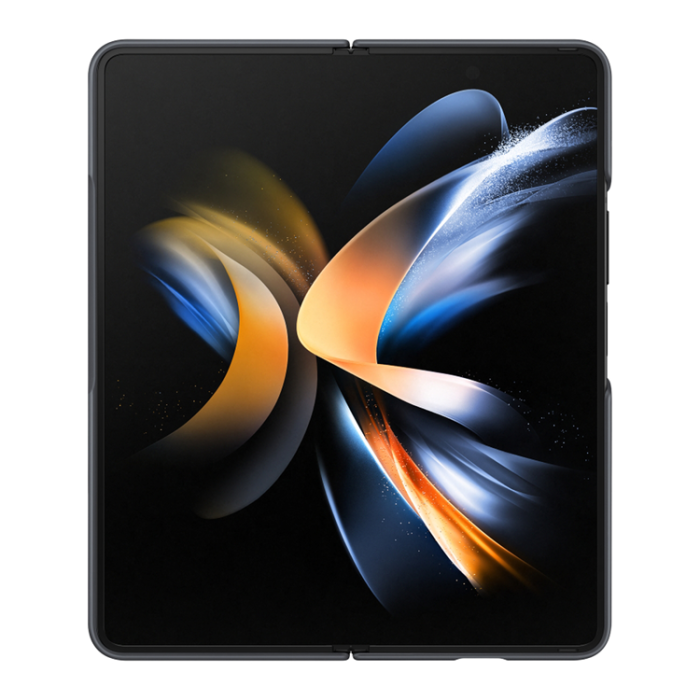 UTGATT1 - Samsung Galaxy Z Fold 4 Skal Slim Stativ - Svart