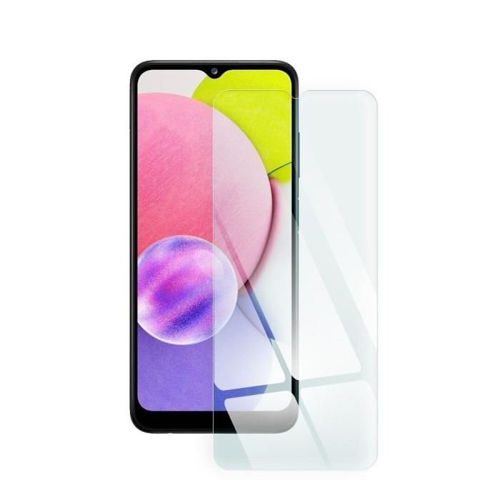 Blue Star - Blue Star Samsung Galaxy A03s Skärmskydd av Härdat Glas