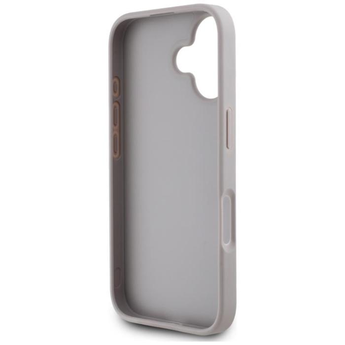 Guess - Guess iPhone 16 Mobilskal Grained Roses Big 4G logo - Lila