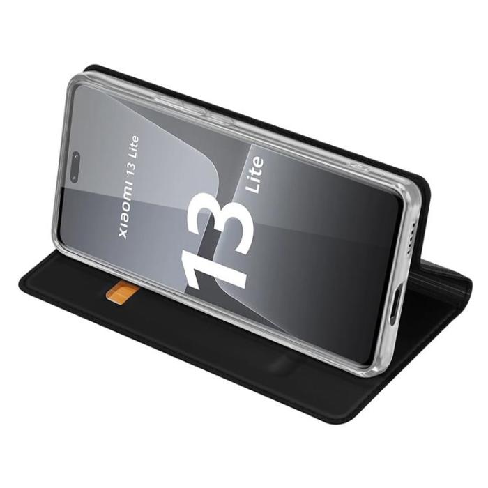 UTGATT - Dux Ducis Xiaomi 13 Lite Plånboksfodral Skin Pro - Svart
