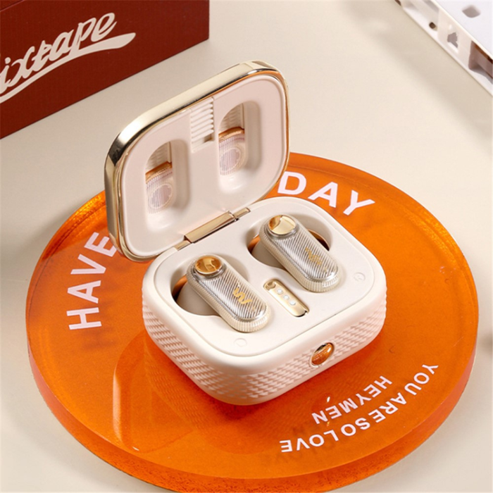 ROCK - ROCK TWS Trådlösa Bluetooth Stereo Hörlurar In-ear Retro Design