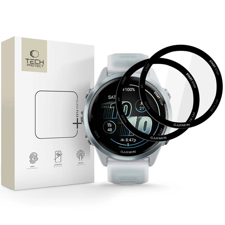 Tech Protect Garmin Forerunner 570 Plastfilm Skärmskydd Flex Plus | 5122 | AlltMobil