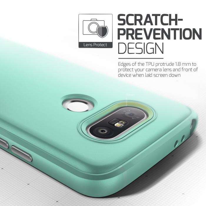 VERUS - Verus Single Fit Skal till LG G5 - Ice Mint