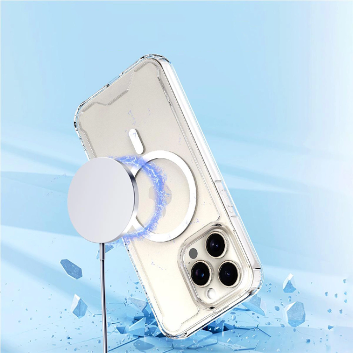 OEM - iPhone 16 Pro Max Mobilskal Magsafe Clear Corner - Transparent