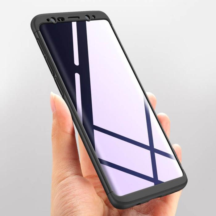 UTGATT5 - GKK 360 Protection Fram bak skal Galaxy S9 G960 Svart