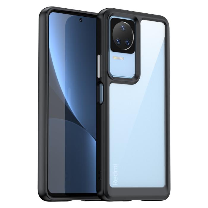 UTGATT1 - Xiaomi Poco F4 5G Skal Flexible Outer Space - Svart