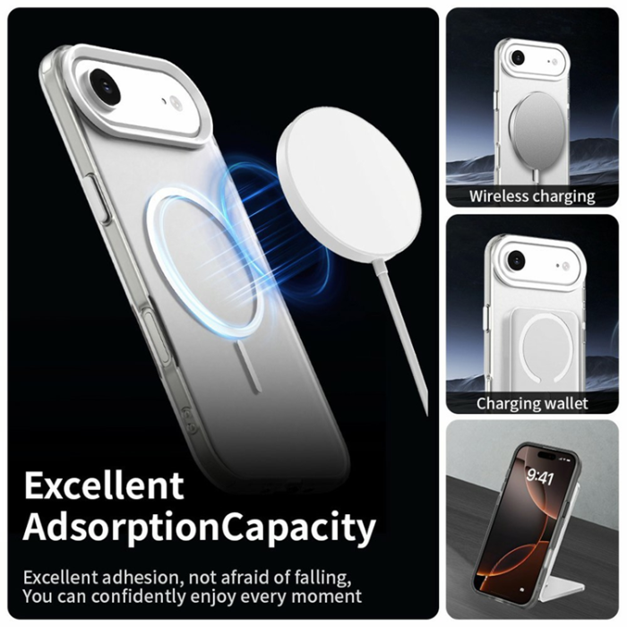 A-One Brand - iPhone Air Mobilskal MagSafe Candy Color - Vit