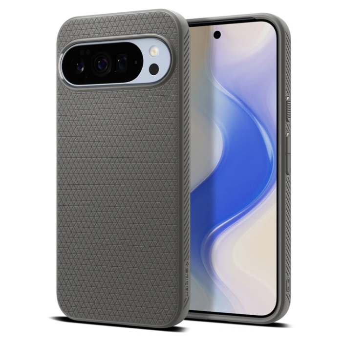 Spigen - Spigen Google Pixel 10 Pro XL Mobilskal Magsafe Liquid Air - Marble Grå