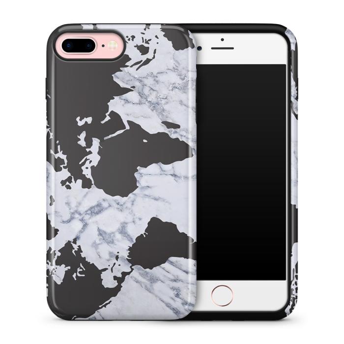 UTGATT5 - Tough mobilskal till Apple iPhone 7 Plus - Marmor World