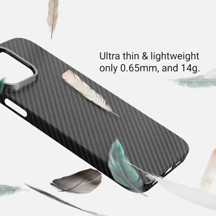 KZDOO - KZDOO iPhone 16 Pro Mobilskal Aramid Fiber - Svart