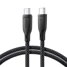 Joyroom - Joyroom USB-C till USB-C kabel 1m PD 60W - Svart