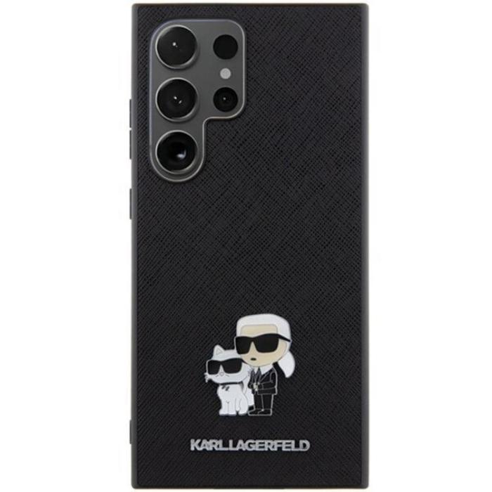KARL LAGERFELD - Karl Lagerfeld Galaxy S24 Ultra Mobilskal Saffiano Metal Pin