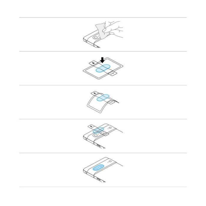 UTGATT1 - [2 PACK] Ringke Google Pixel 7 Pro Kameralinsskydd Härdat glas