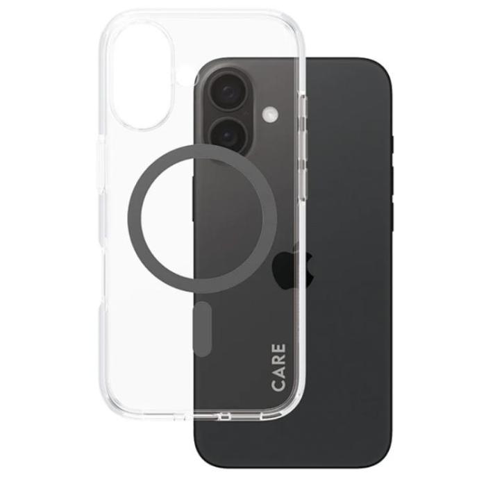PanzerGlass - CARE By PanzerGlass iPhone 16 Plus Mobilskal MagSafe Flagship - Svart