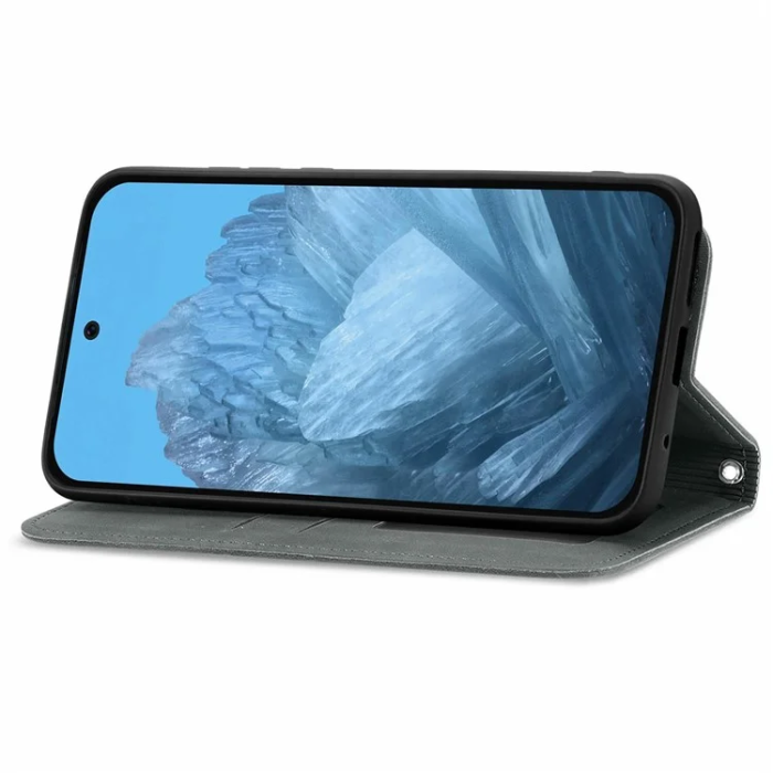 A-One Brand - Google Pixel 10/10 Pro Plånboksfodral Magnetic Absorption - Grå