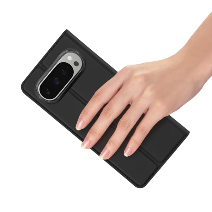 Dux Ducis - Dux Ducis Google Pixel 10/10 Pro Plånboksfodral Skin - Svart