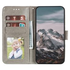 OEM - Samsung Galaxy A37 Pl&aring;nboksfodral Konstl&auml;der Mandala - Gr&aring;