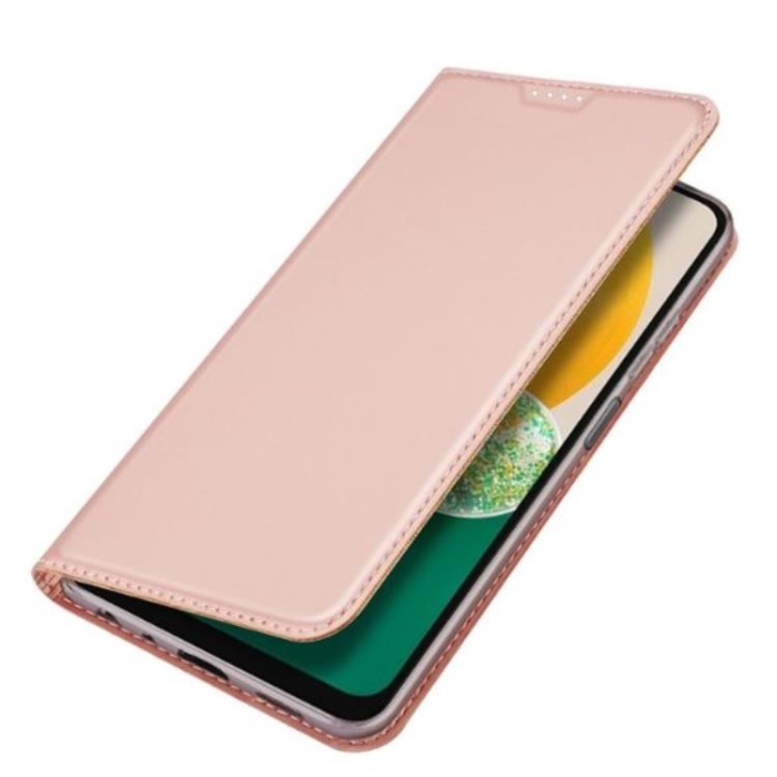 Dux Ducis - Dux Ducis Galaxy A24 4G Plånboksfodral Skin Pro - Rosa Guld