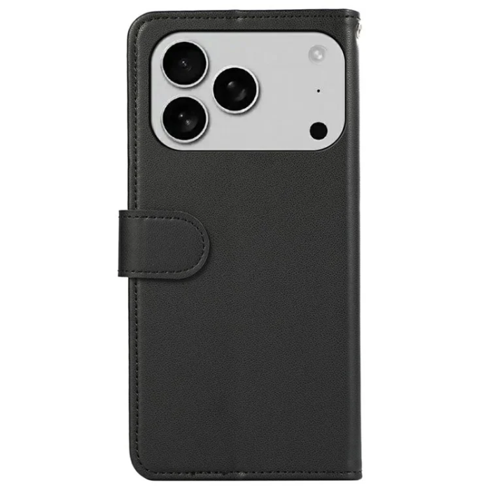 A-One Brand - iPhone 17 Pro Plånboksfodral RFID Blocking - Svart