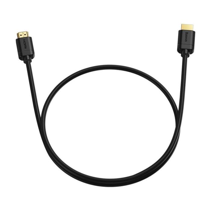 BASEUS - Baseus HDMI 4K Kabel 1 m - Svart
