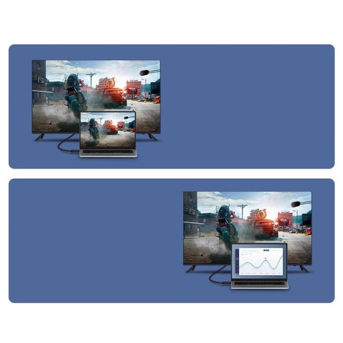 BASEUS - Baseus HDMI 4K Kabel 1 m - Svart