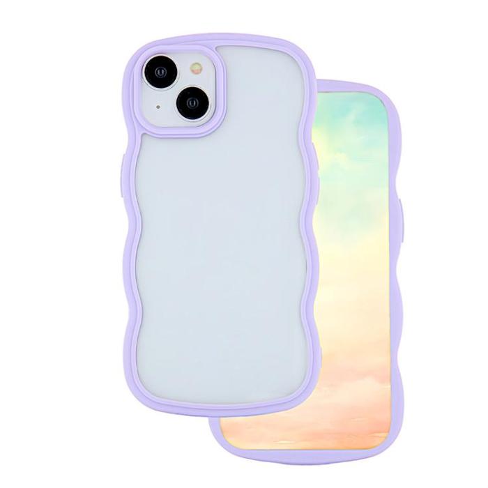 OEM - iPhone 7/8/SE (2020/2022) Mobilskal Wave - Lila