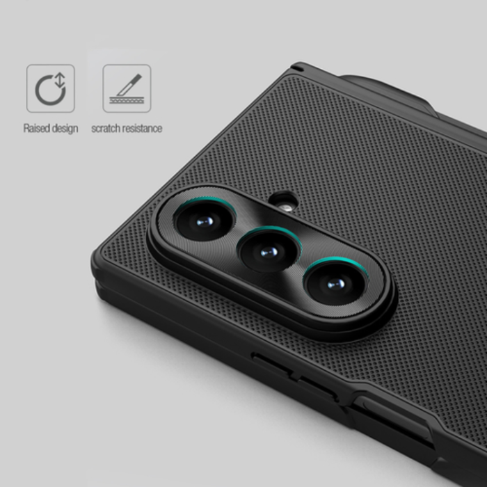 Nillkin - Nillkin Mobilskal till Galaxy Z Fold 7 MagSafe Frosted Shield - Svart