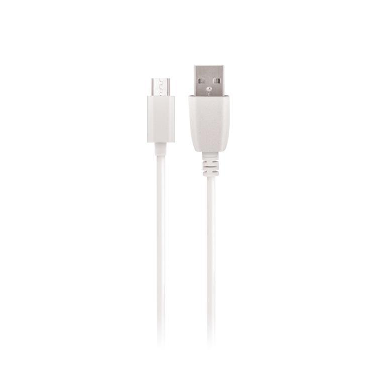 Maxlife kabel USB till microUSB 1m 3A - Vit | 3541 | AlltMobil