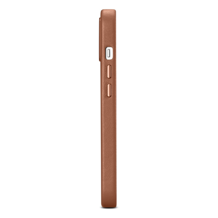 ICARER - iCarer iPhone 14 Skal MagSafe Äkta Läder - Brun