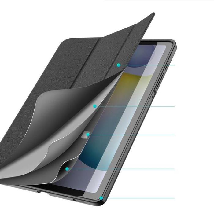 UTGATT - Dux Ducis Galaxy Tab S6 Lite (2020/2022) Fodral Domo 10.4 - Svart